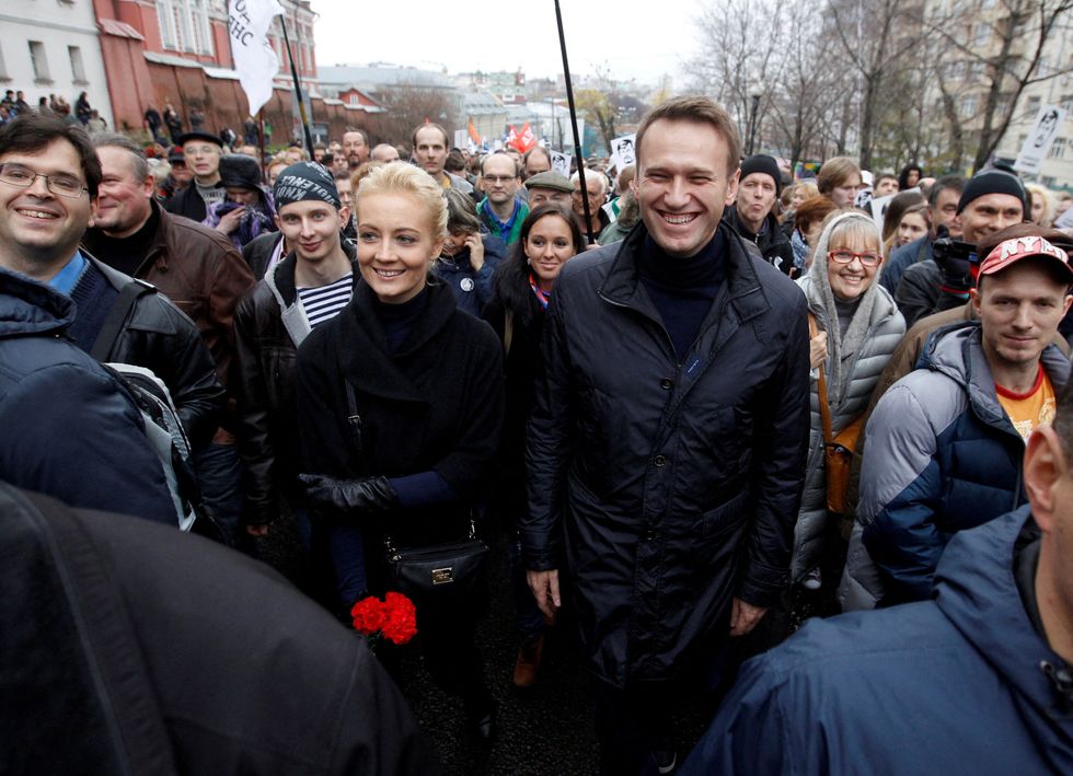 Alexei Navalny pictured in 2013
