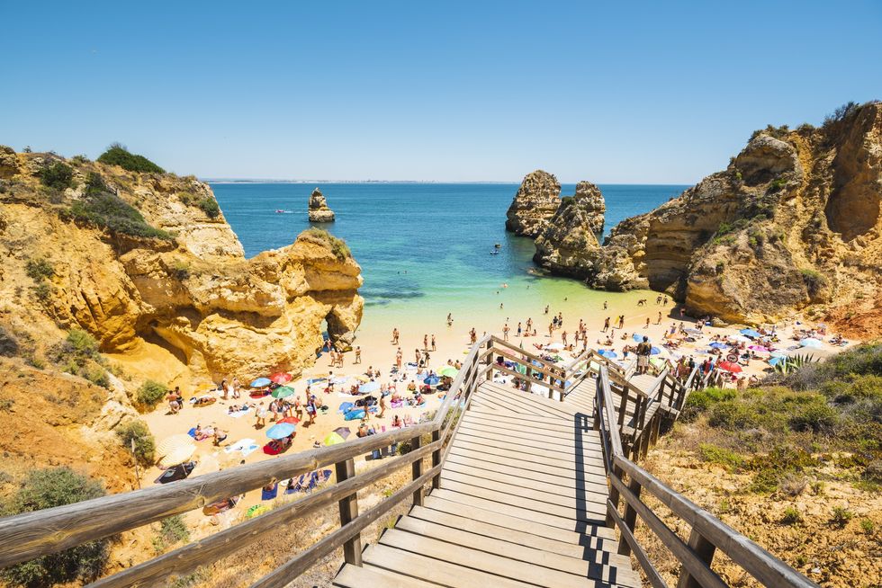 Algarve, Portugal beach