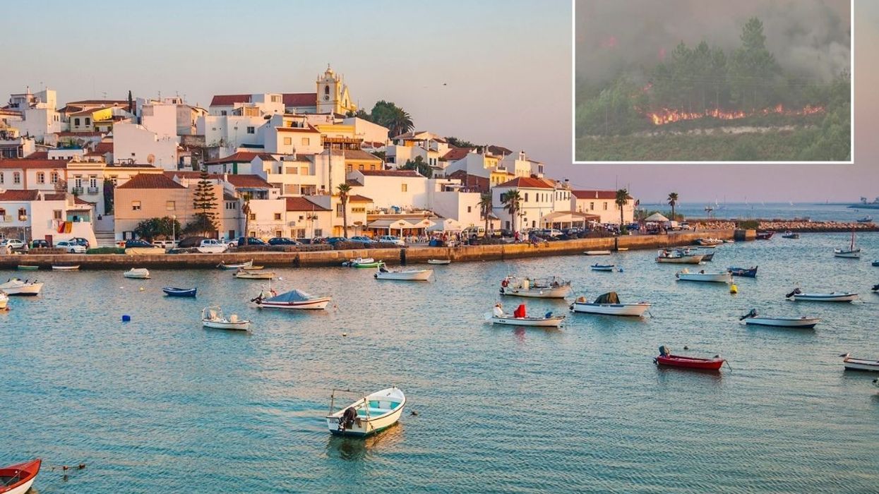 Algarve, Portugal / Portugal forest fires