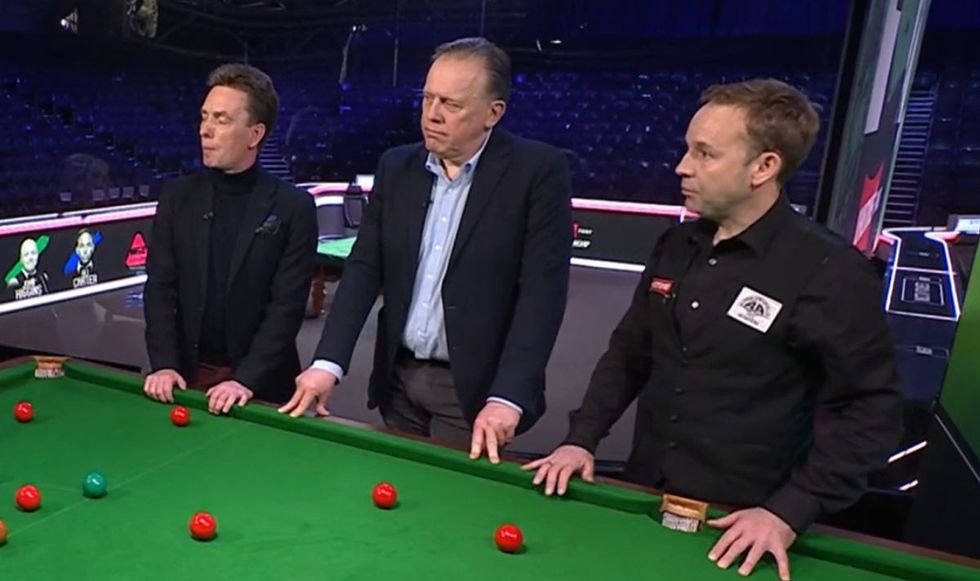 Ali Carter paid Ronnie O'Sullivan a compliment on ITV