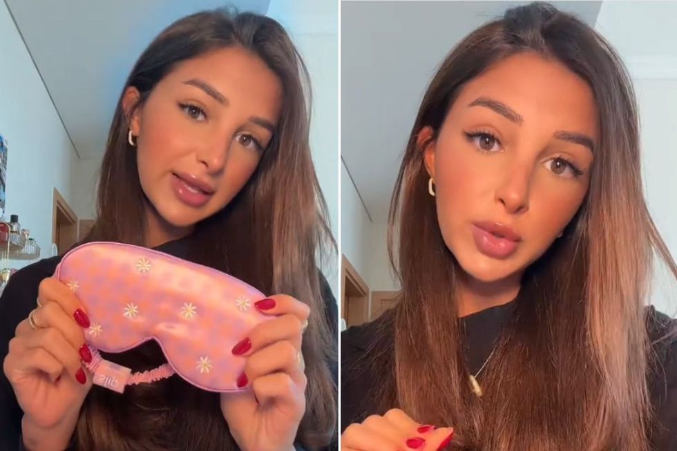 ALIA DISCUSSING HER SLEEP HACKS ON CAMERA