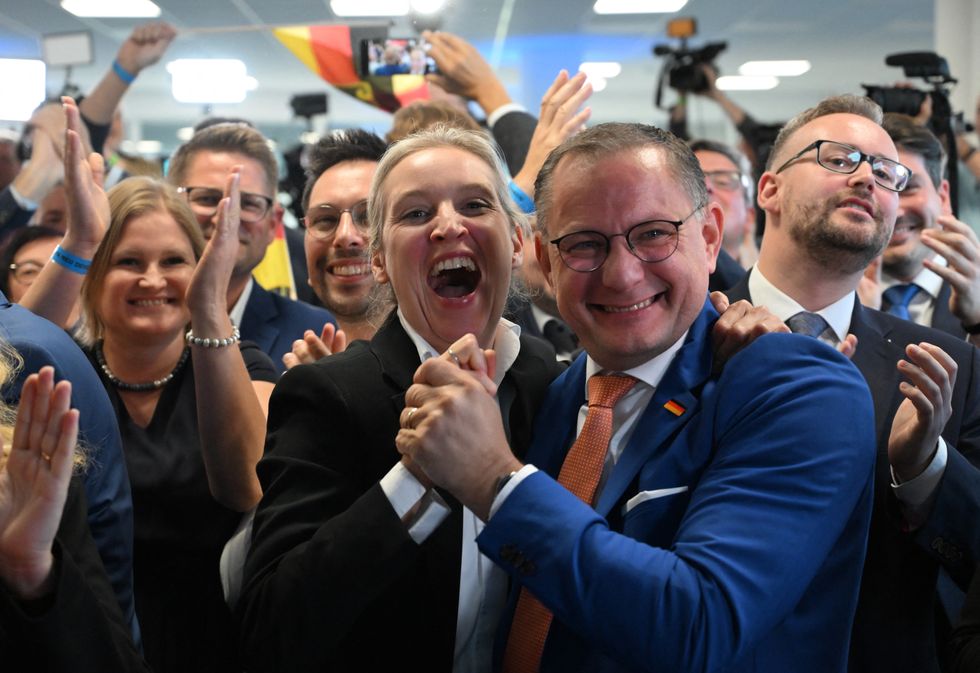Alice Weidel and Tino Chrupalla