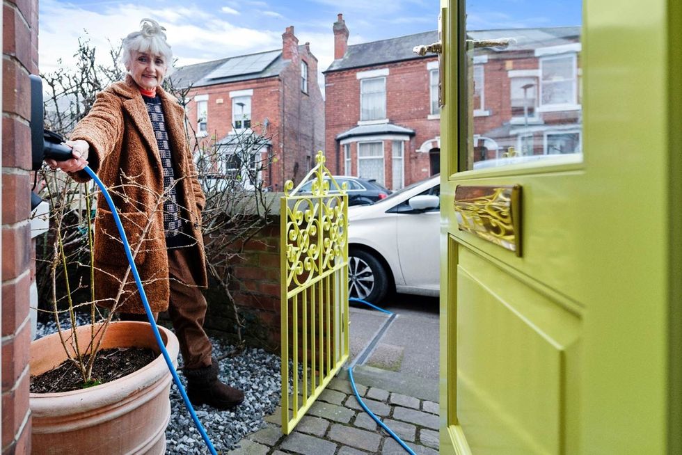 Alison, a Kerbo Charge customer from Nottinghamshire, said the charging channel had 'changed my life'