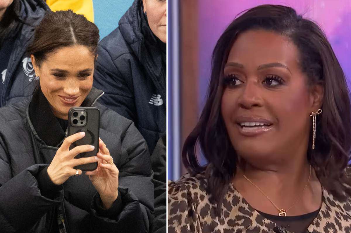 Alison Hammond and Meghan Markle