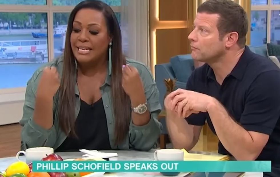 Alison Hammond cries