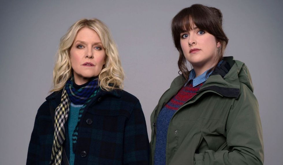 Alison O'Donnell and Ashley Jensen