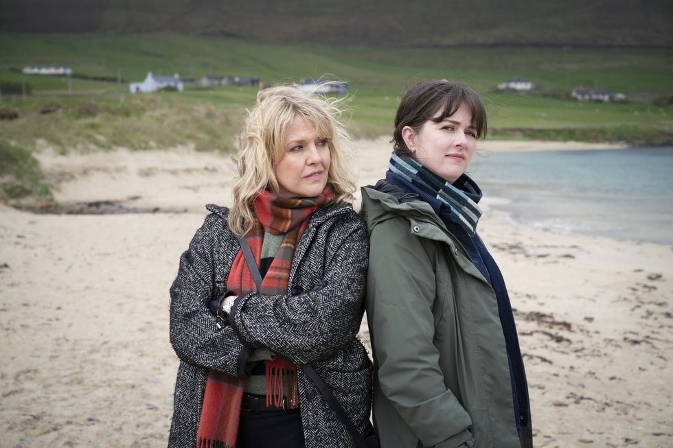 Alison O'Donnell and Ashley Jensen