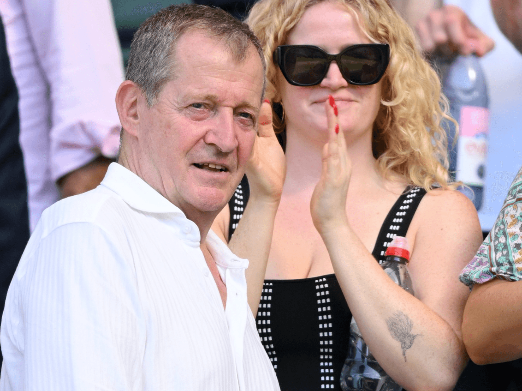 Alistair Campbell (left) and Grace Campbell (right)