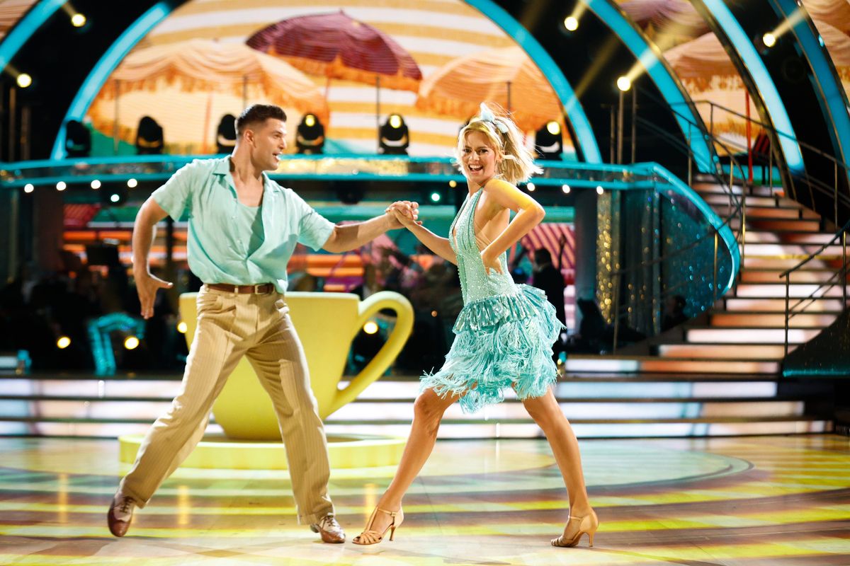 Aljaz Skorjanec and Tasha Ghouri