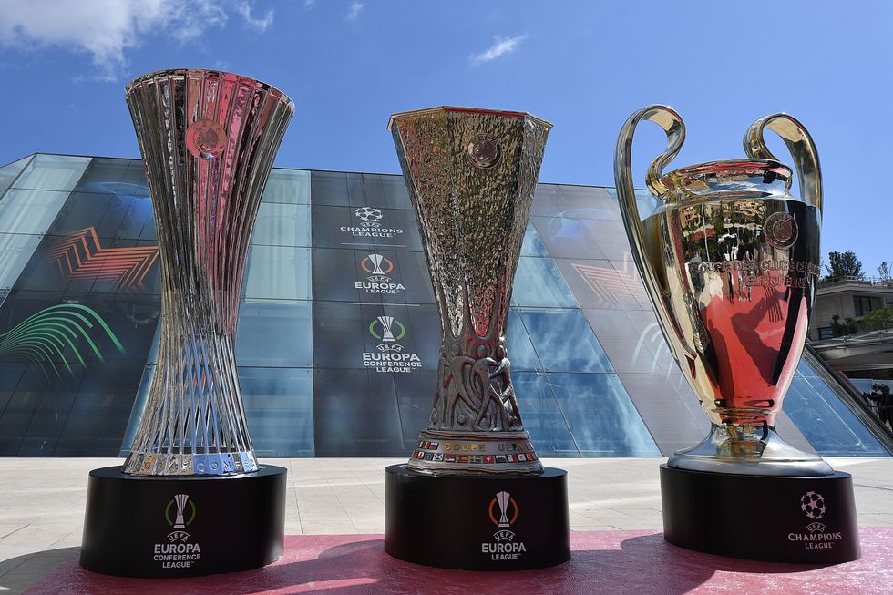 All three European competitions will adopt a league system