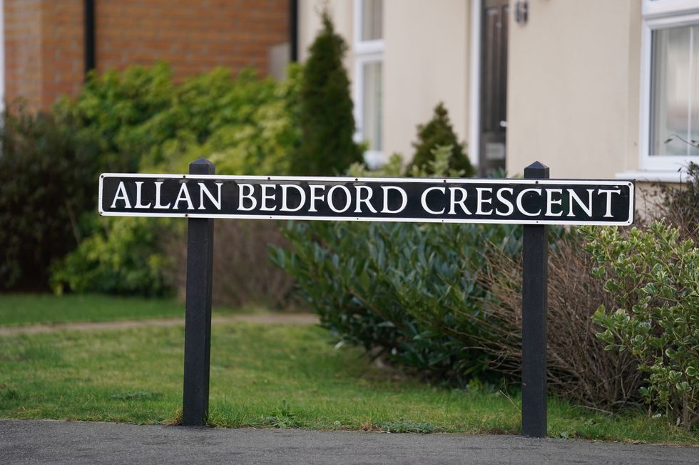 Allan Bedford Crescent in Costessey near Norwich where four people were found dead inside a property.