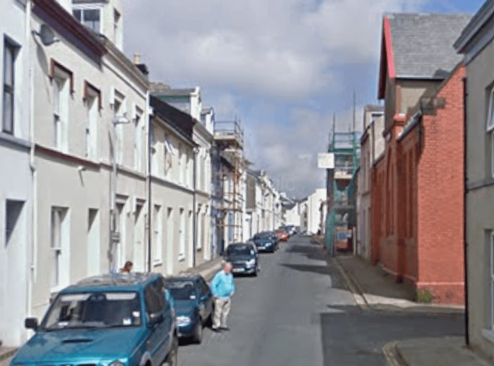 Allen Street in Douglas on the Isle of Man