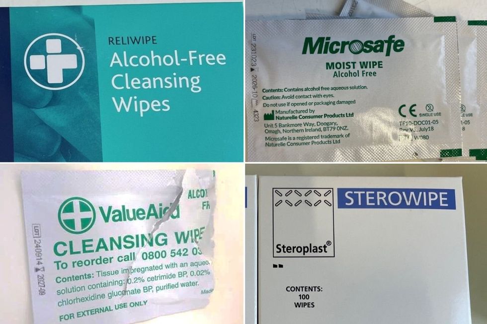 ALOCHOL FREE CLEASING WIPES