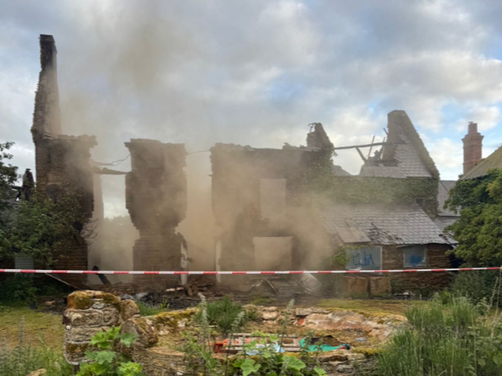 Althorp farmhouse fire