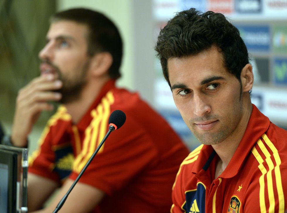 Alvaro Arbeloa Gerard Pique