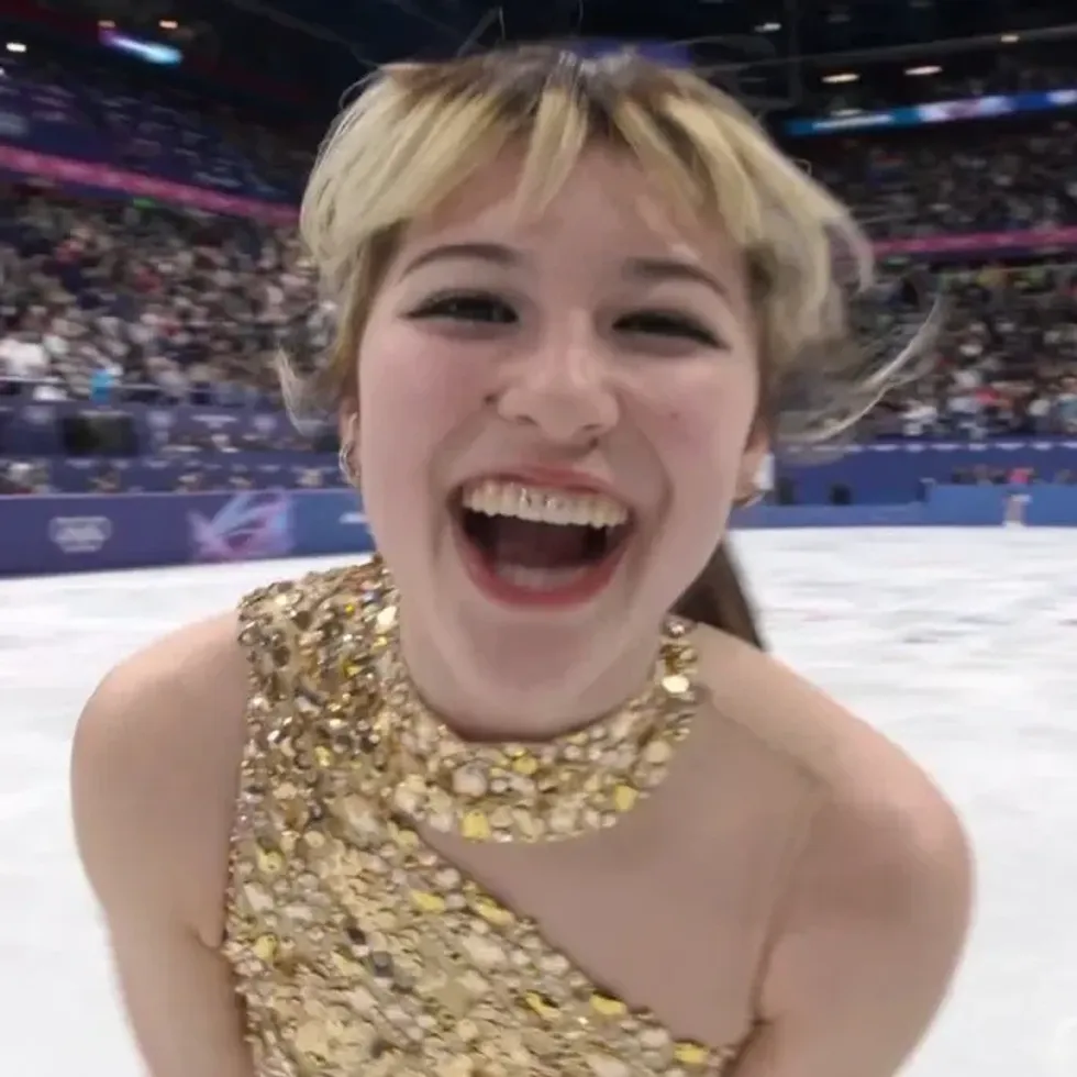 Alysa Liu delivered an unforgettable moment at the Milano Cortina Winter Olympics, skating directly towards the camera after securing gold in women's figure skating and declaring: "That's what I'm f***ing talking about!