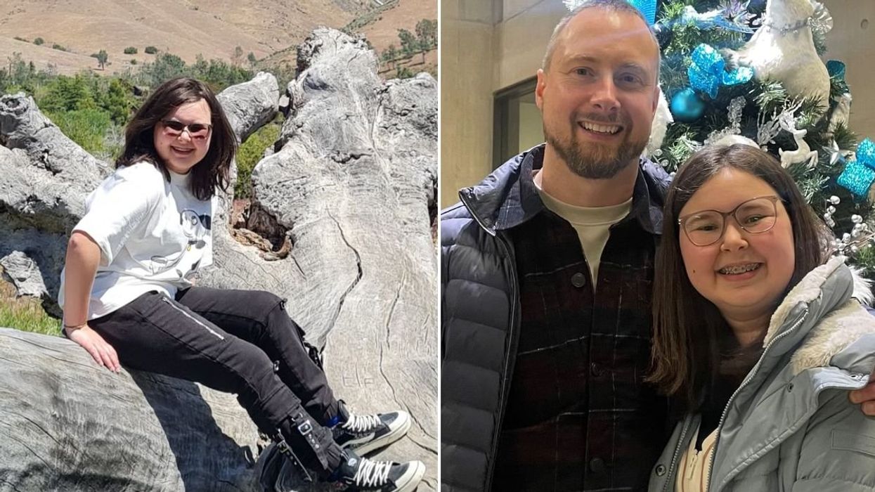 Alyssa Tapley WITH FATHER jAMES TAPLEY