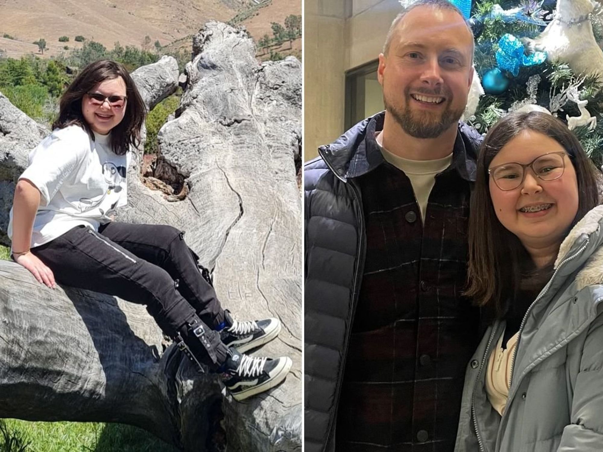 Alyssa Tapley WITH FATHER jAMES TAPLEY