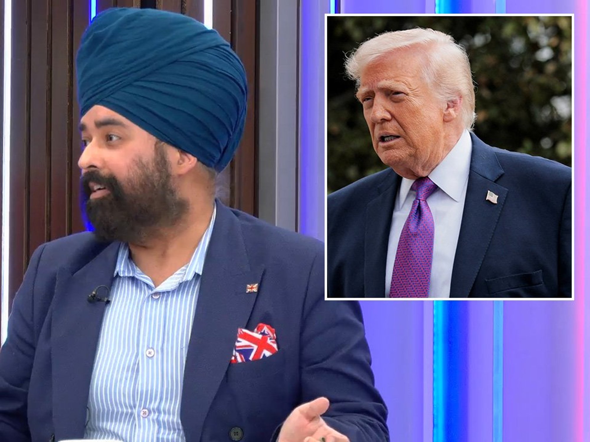Aman Bhogal, Donald Trump