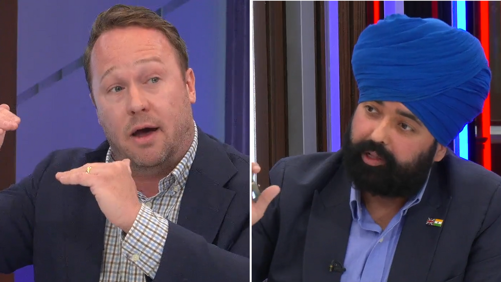 Aman Bhogal joined Chris Worrall on GB News\u200b