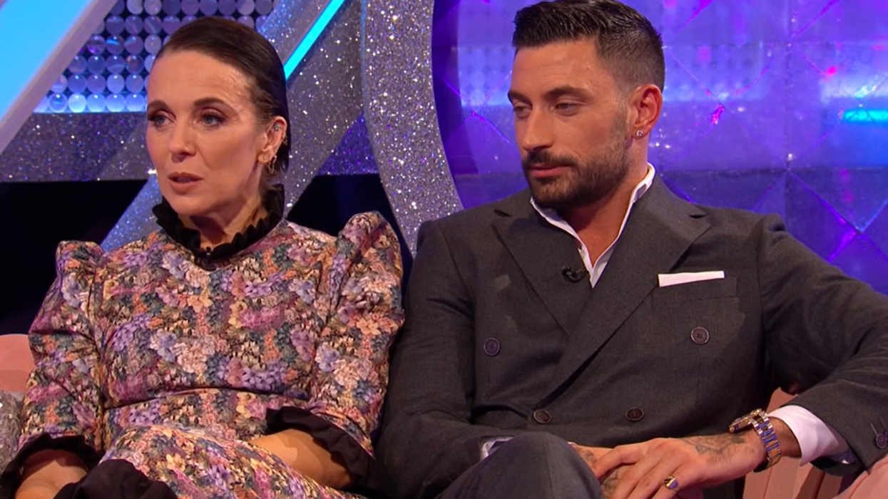 Amanda Abbginton and Giovanni Pernice