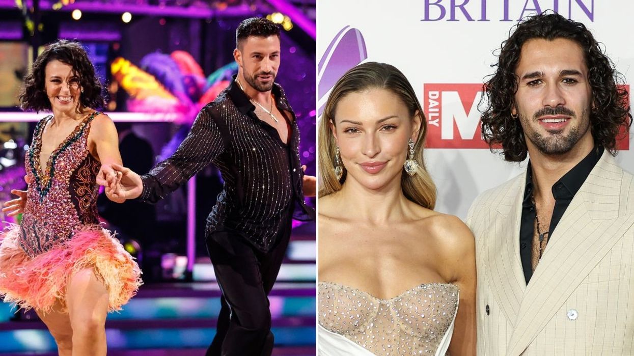 Amanda Abbington and Giovanni Pernice and Zara McDermott and Graziona Di Prima