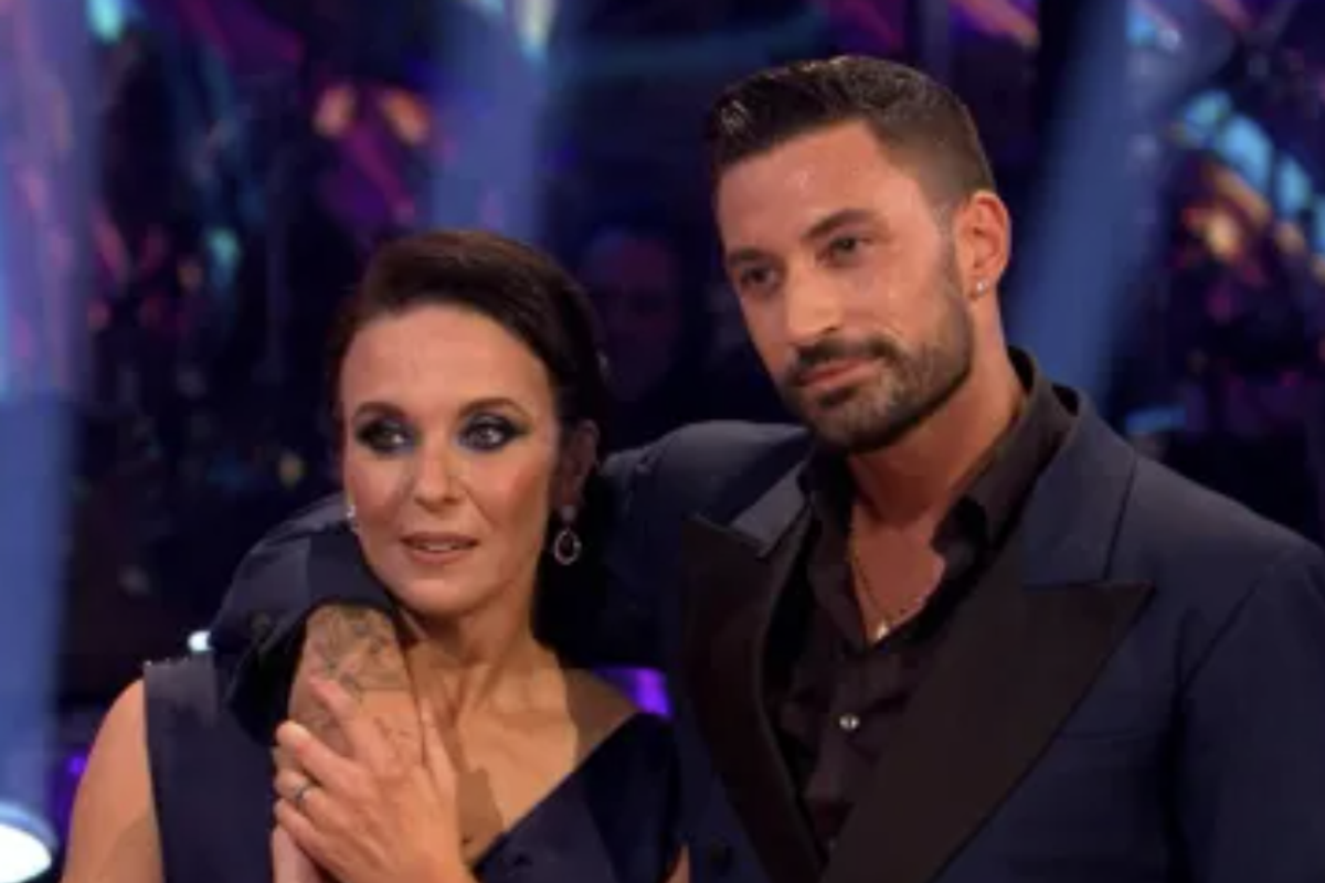 Amanda Abbington and Giovanni Pernice
