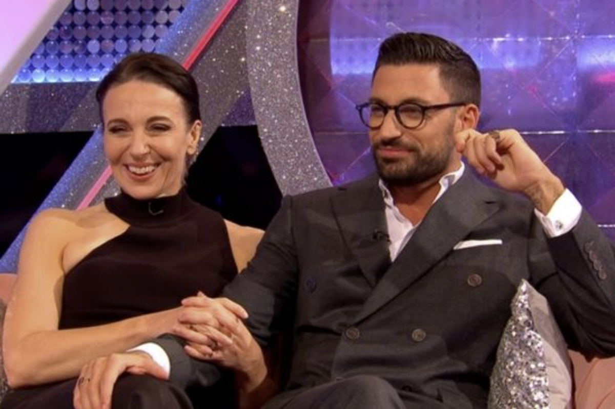 Amanda Abbington and Giovanni