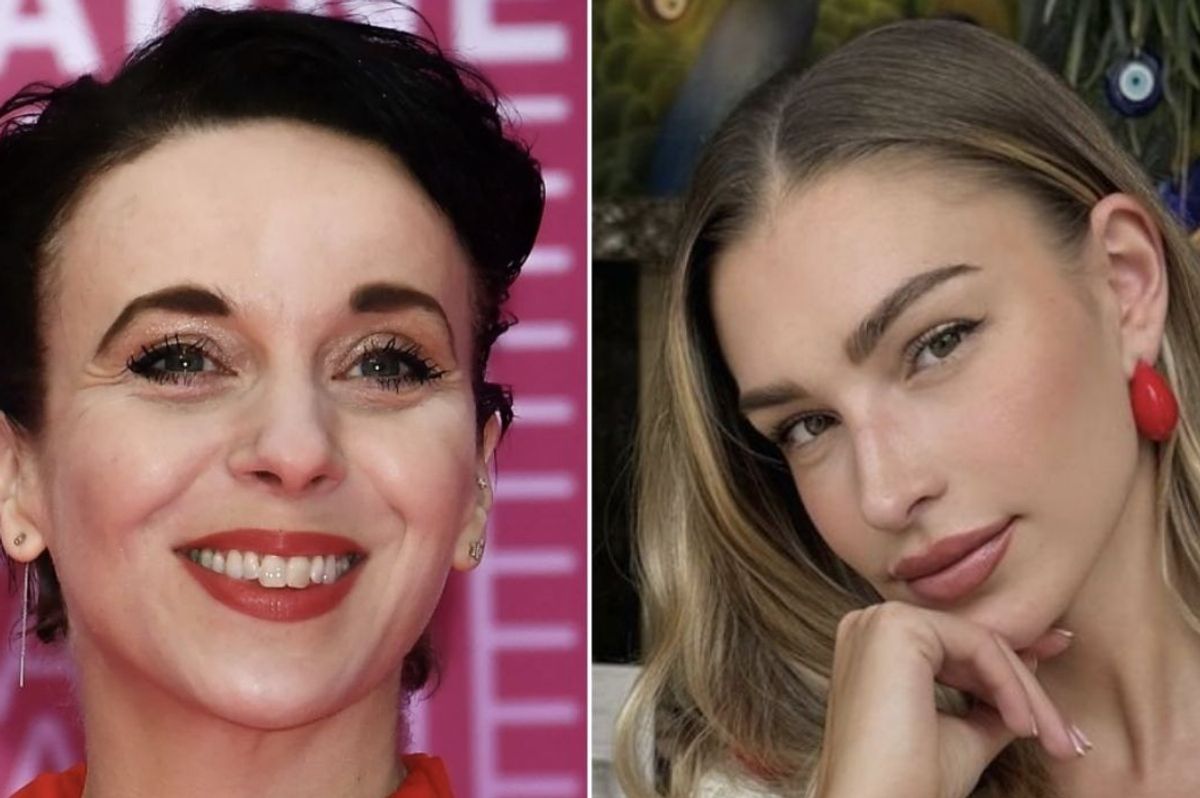 Amanda Abbington and Zara McDermott