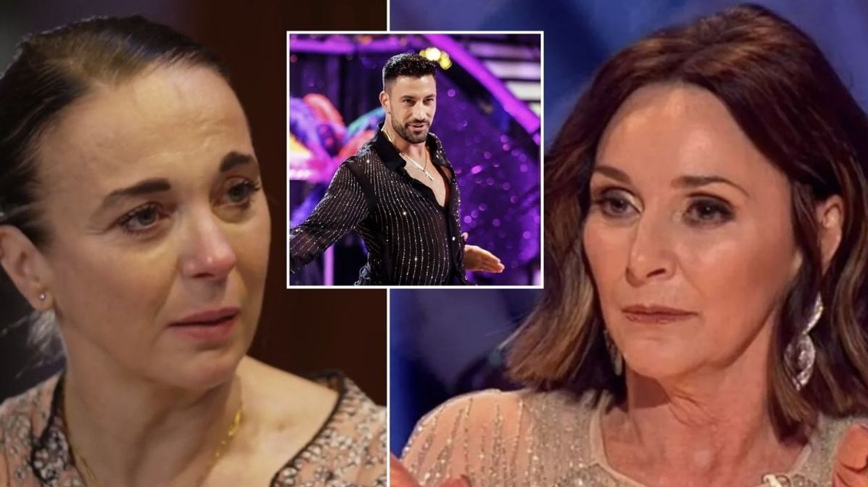 Amanda Abbington, Giovanni Pernice and Shirley Ballas