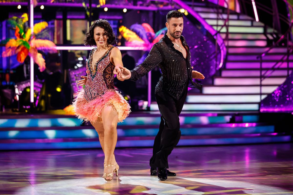 Amanda Abbington had been partnered with Giovanni Pernice on Strictly