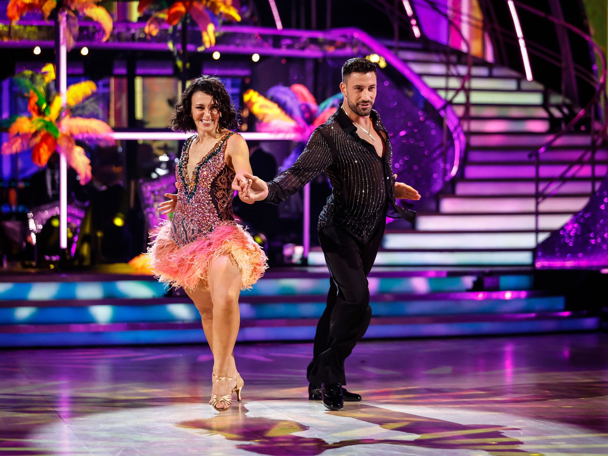 Amanda Abbington had been partnered with Giovanni Pernice on Strictly