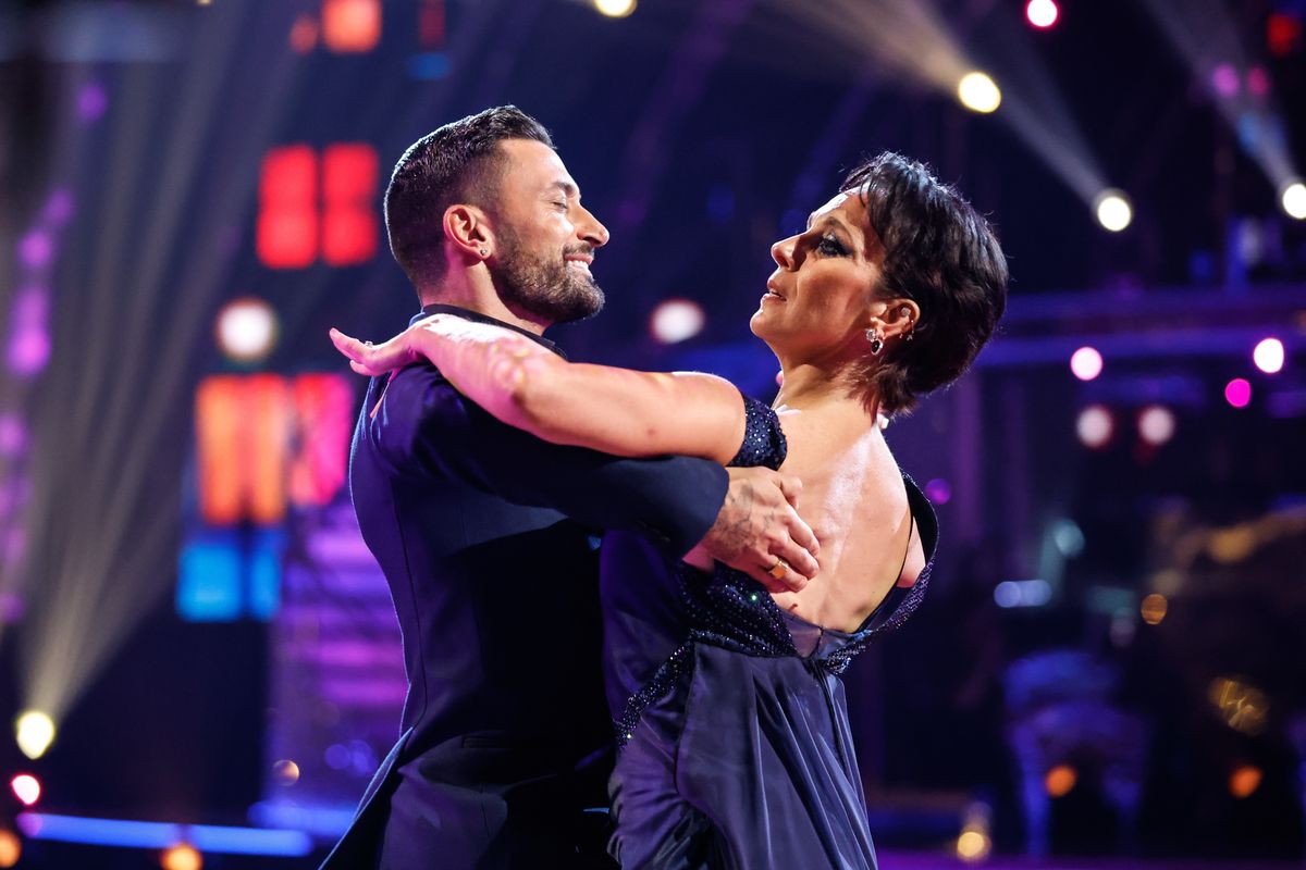 Amanda Abbington had danced with Giovanni Pernice