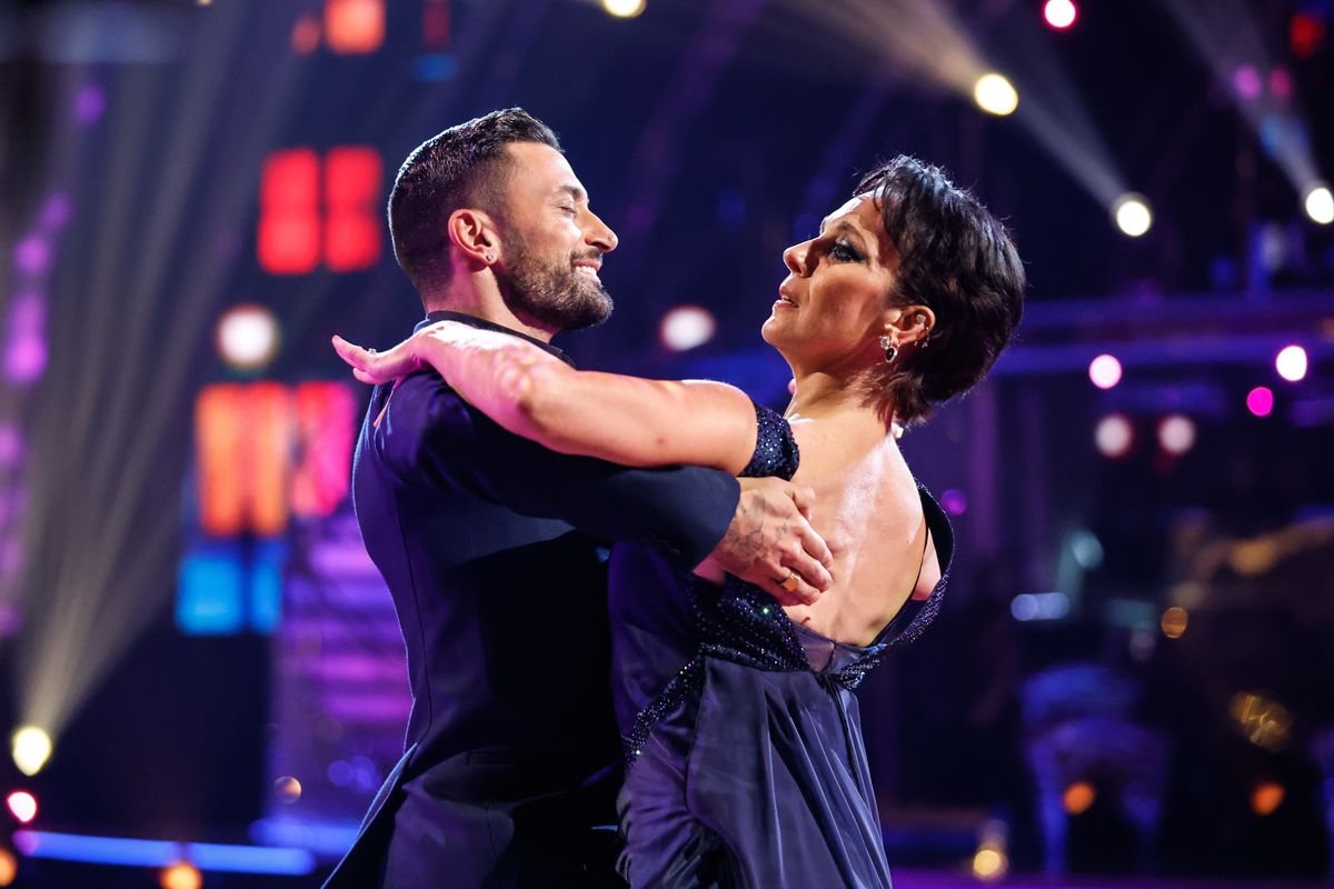 Amanda Abbington had danced with Giovanni Pernice