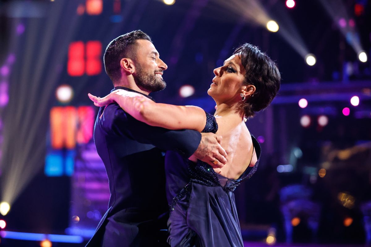 Amanda Abbington had danced with Giovanni Pernice