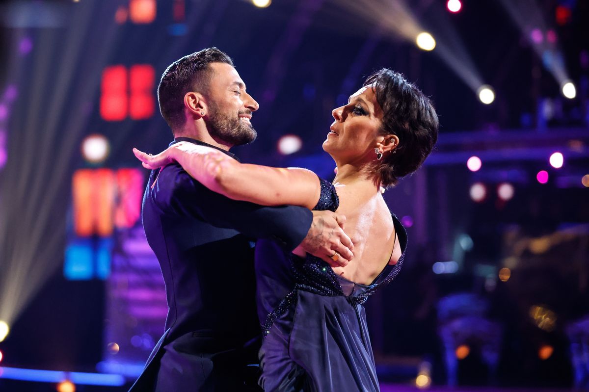 Amanda Abbington had danced with Giovanni Pernice