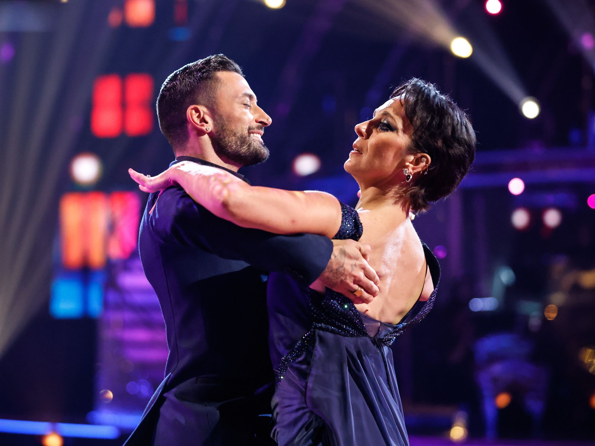 Amanda Abbington had danced with Giovanni Pernice