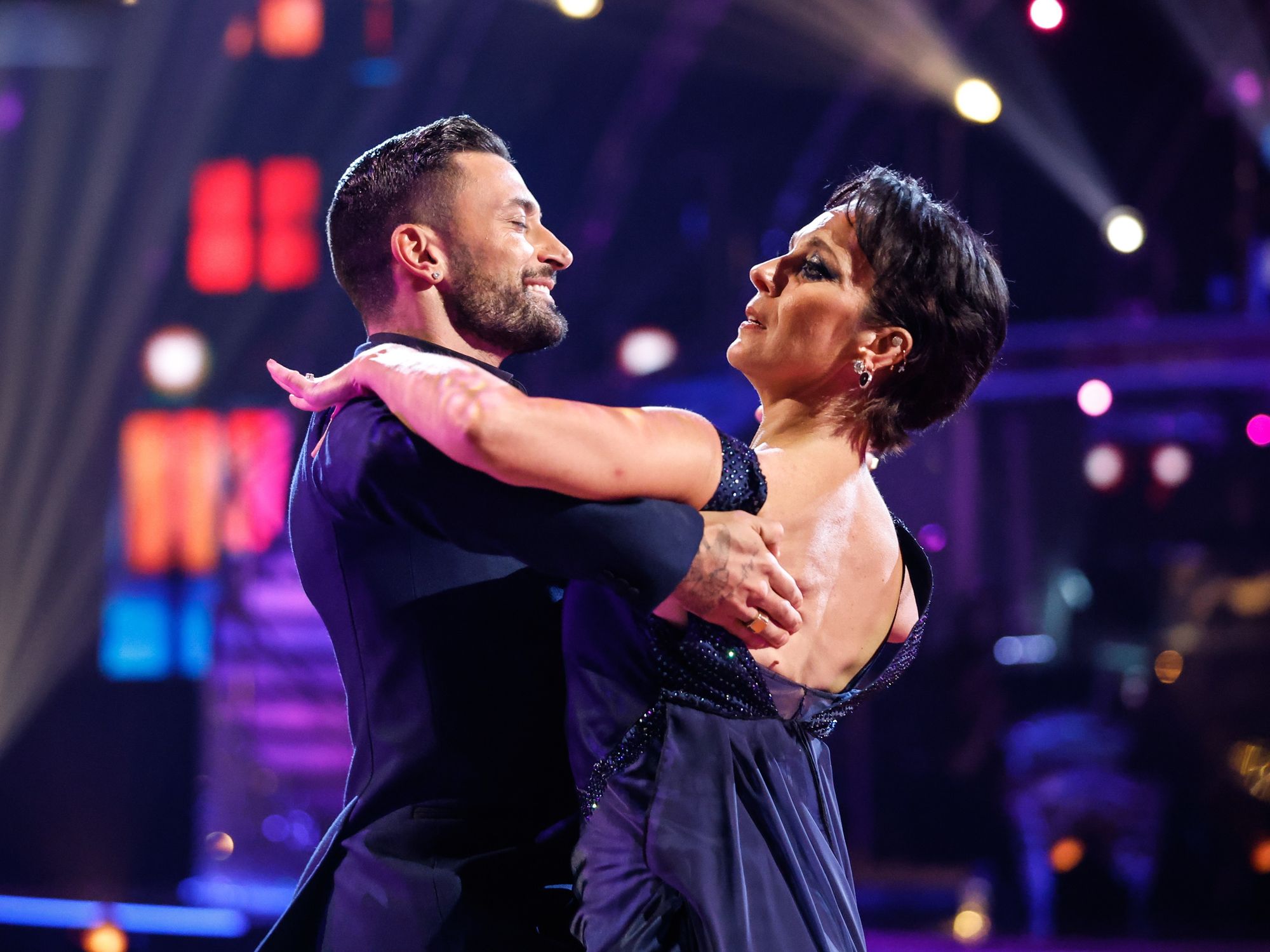 Amanda Abbington had danced with Giovanni Pernice