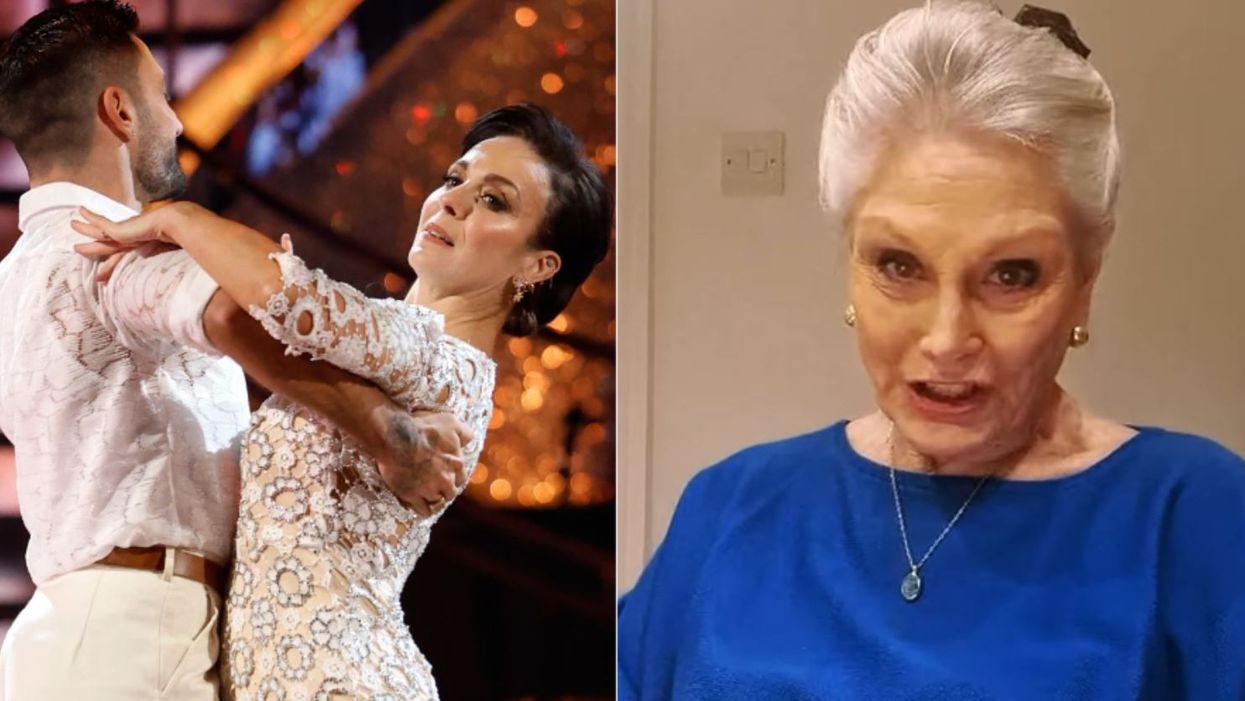 Amanda Abbington lauded Angela Rippon