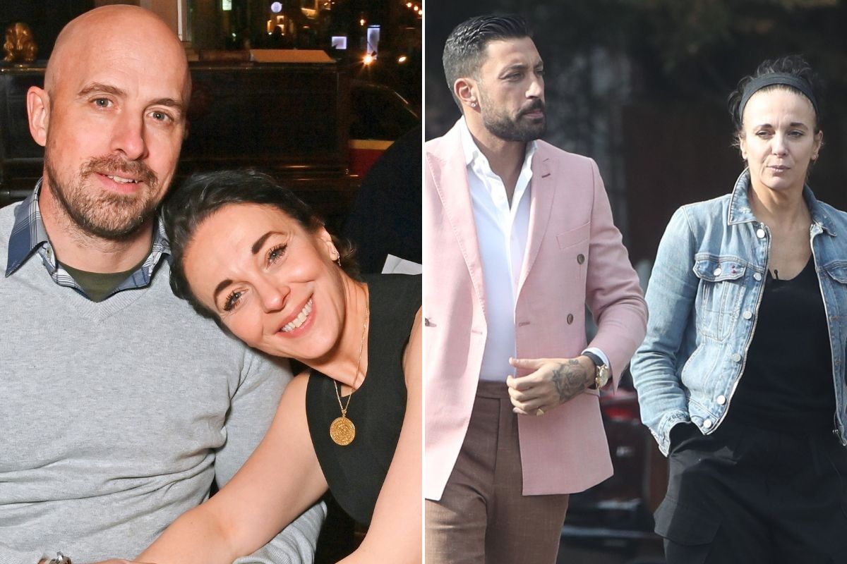 Amanda Abbington's fiance