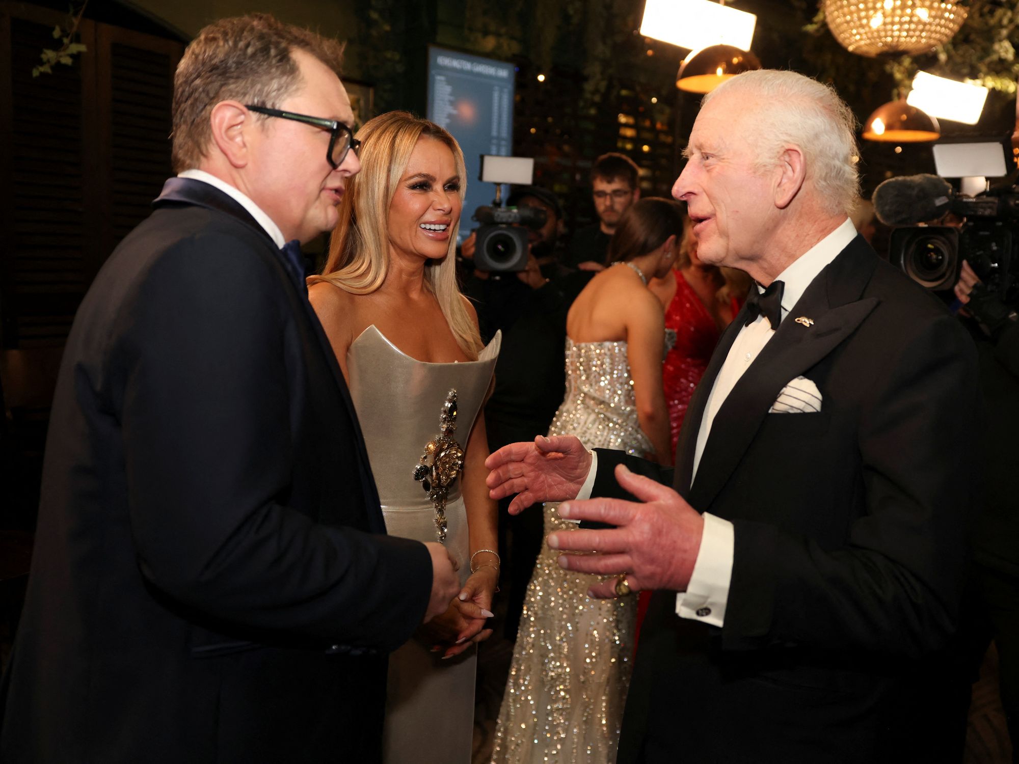 Amanda Holden and Alan Carr