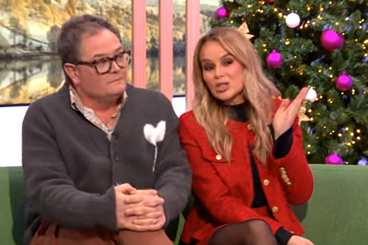 Amanda Holden and Alan Carr