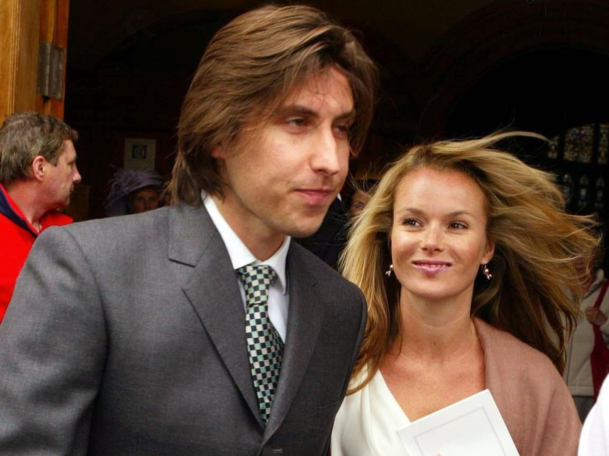 Amanda Holden and Chris Hughes