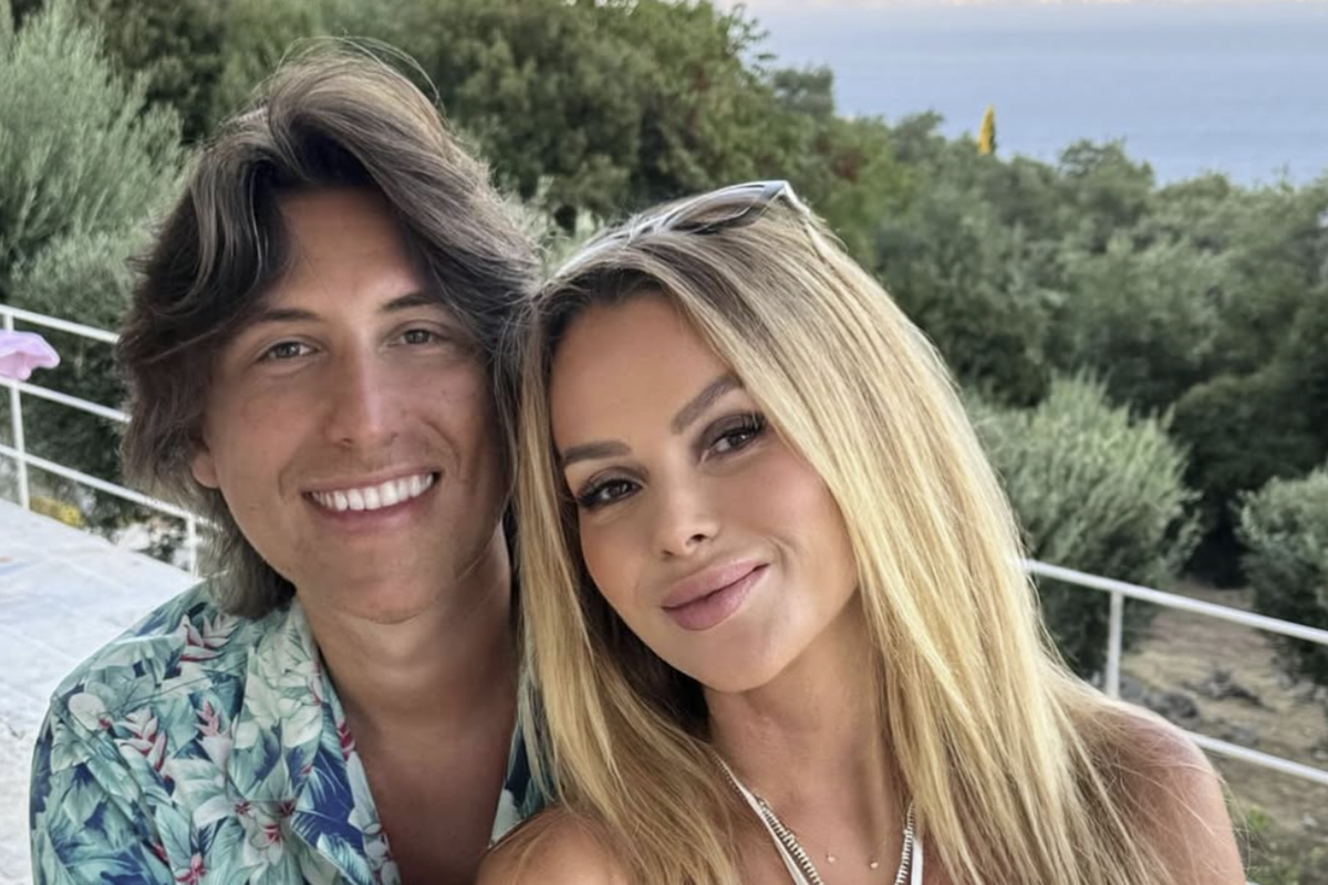 Amanda Holden and Chris Hughes