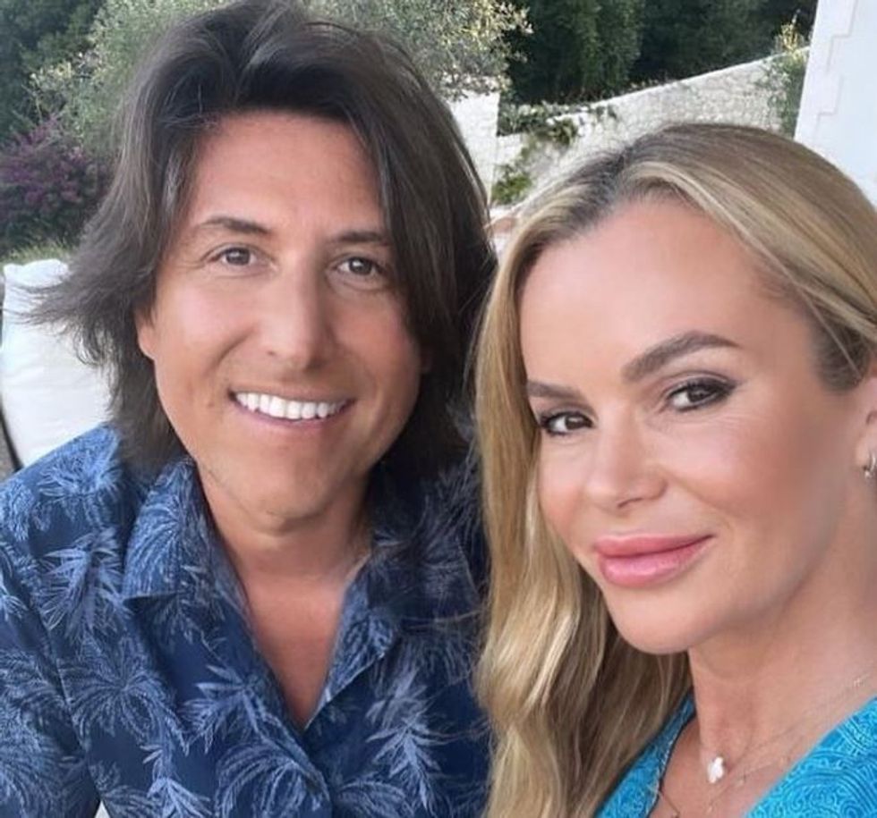 Amanda Holden and her husband