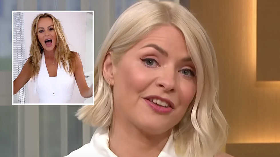 Amanda Holden and Holly Willoughby