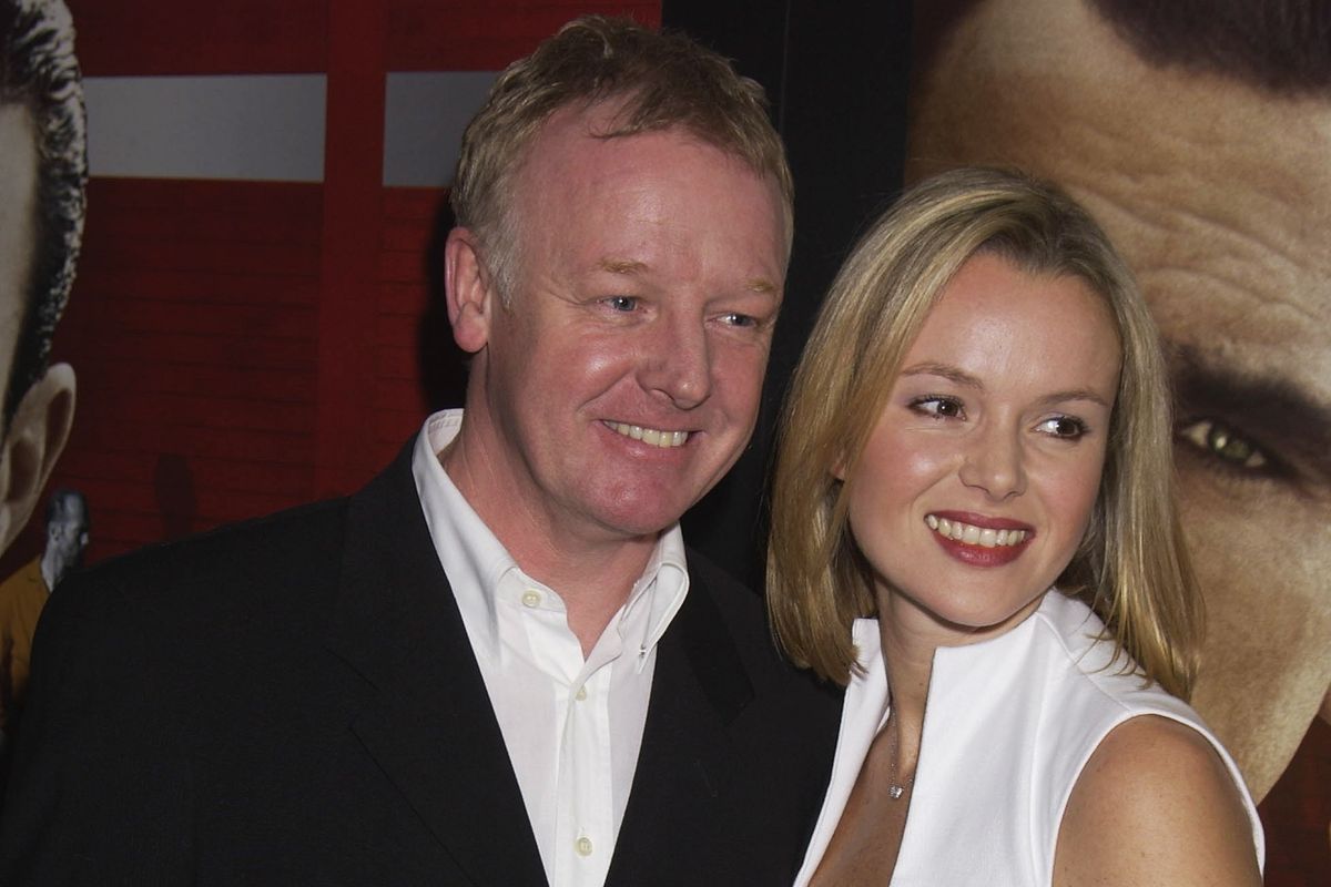 Amanda Holden and Les Dennis