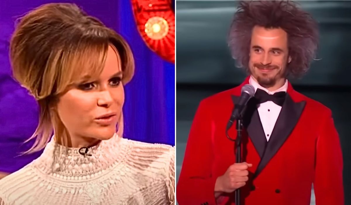 Amanda Holden and Viggo Venn