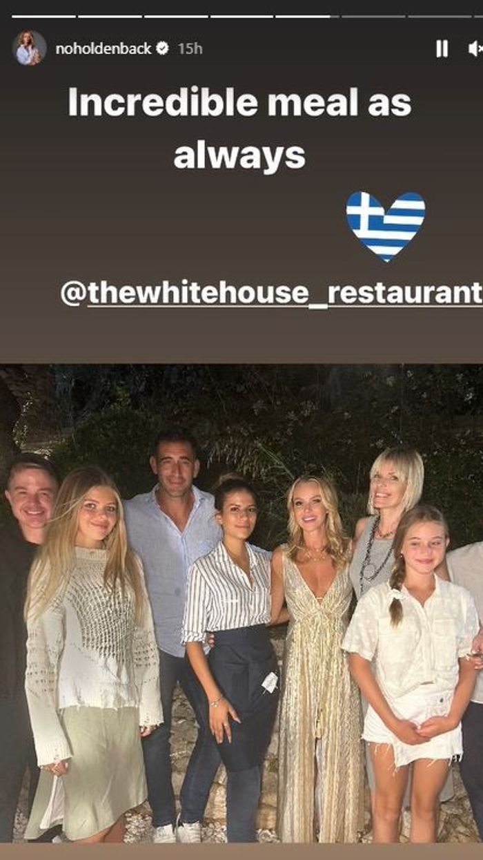 Amanda Holden family photo