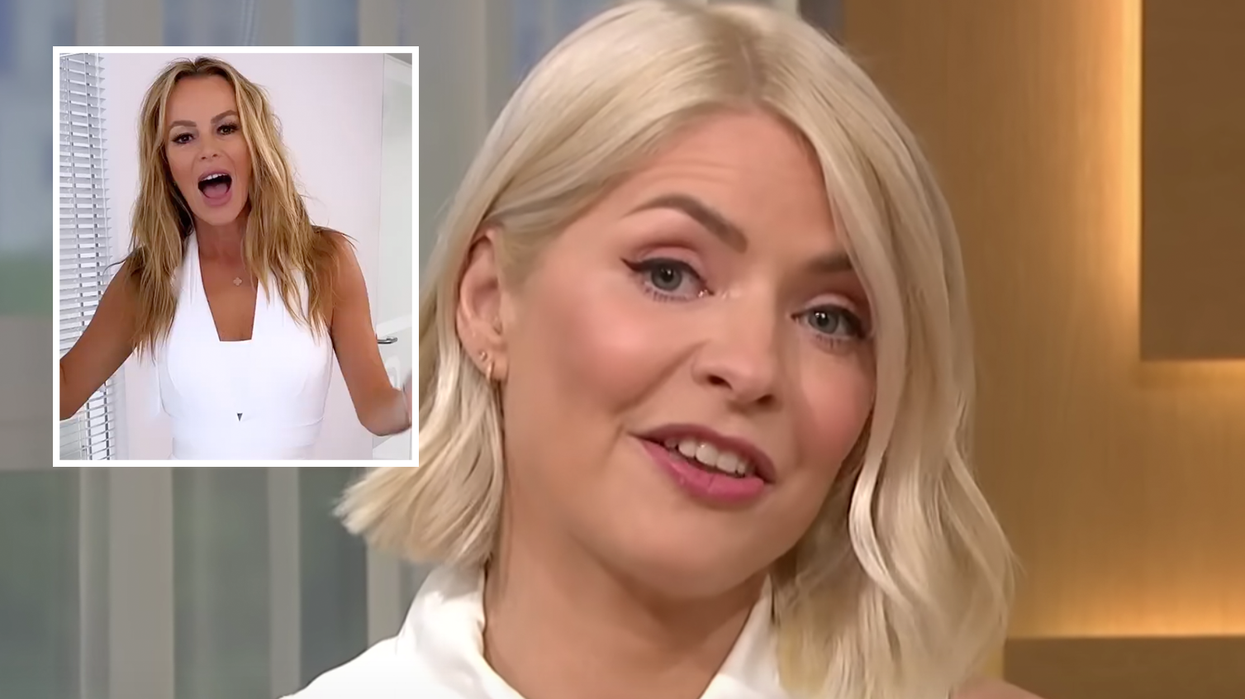 Amanda Holden (left) and Holly Willoughby (right)